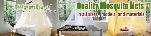 Klamboe Mosquito Net for your best protection against Mosquitoes