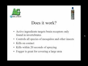 Organic Mosquito Fogger